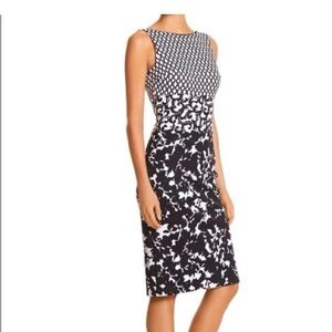 White House Black Market Patterned Dress